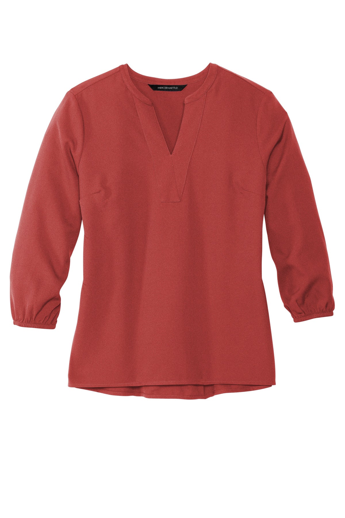 Mercer+Mettle® Women's Stretch Crepe 3/4-Sleeve Blouse
