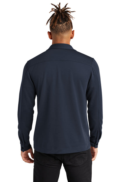 Mercer+Mettle® Double-Knit Snap Front Jacket