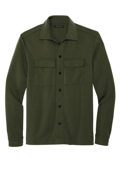 Mercer+Mettle® Double-Knit Snap Front Jacket