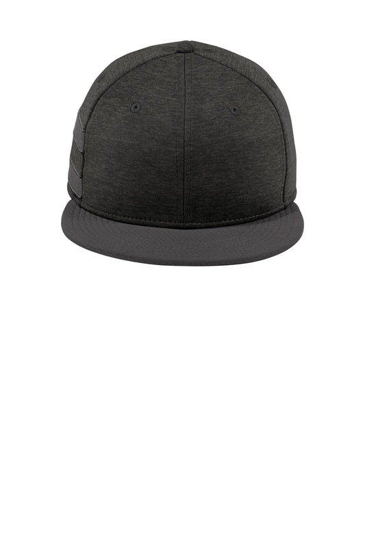 New Era® Shadow Heather Striped Flat Bill Snapback Cap