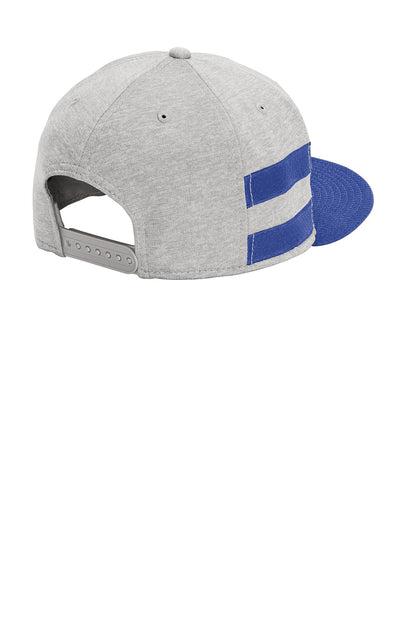 New Era® Shadow Heather Striped Flat Bill Snapback Cap