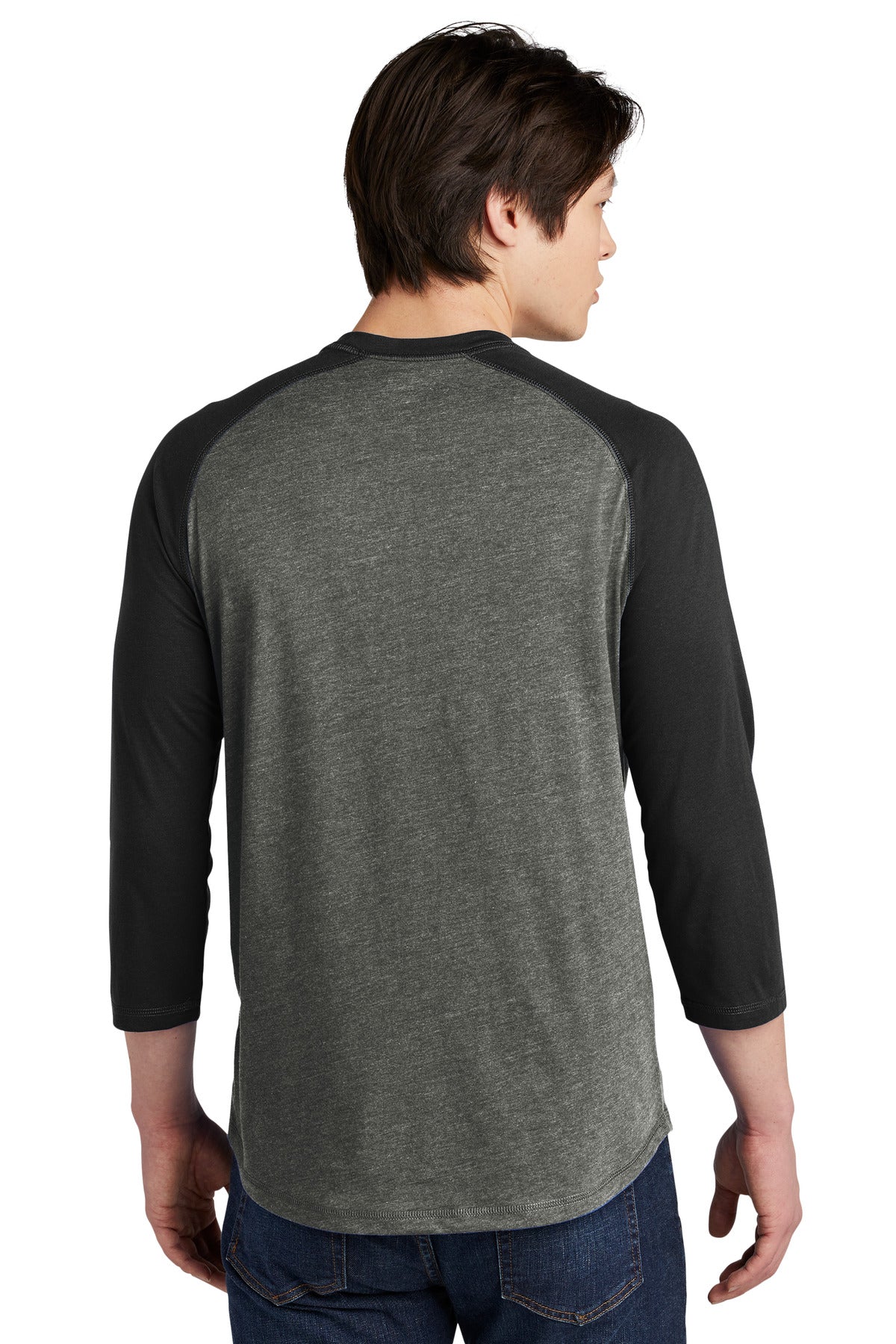 New Era® Heritage Blend 3/4-Sleeve Baseball Raglan Tee