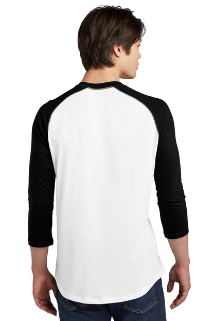 New Era® Heritage Blend 3/4-Sleeve Baseball Raglan Tee