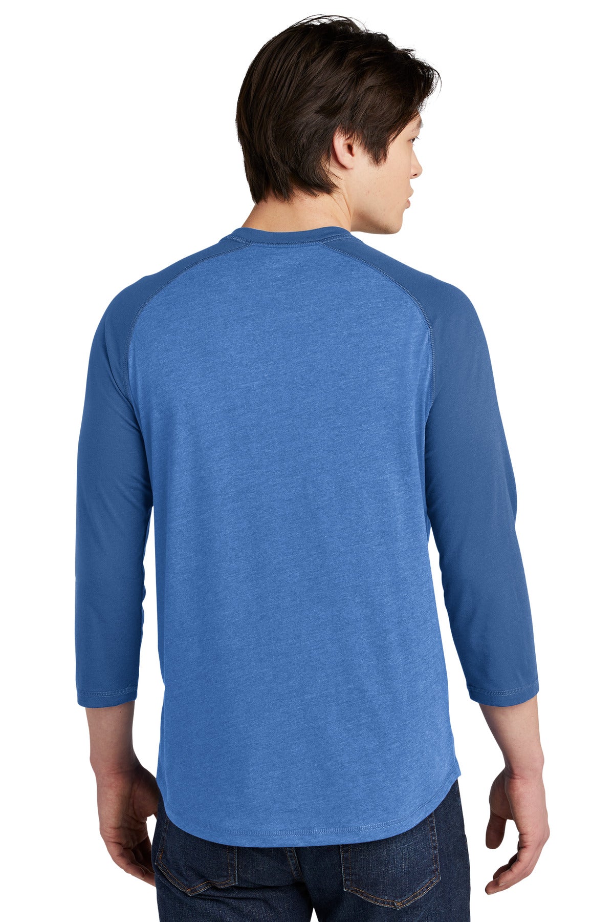 New Era® Heritage Blend 3/4-Sleeve Baseball Raglan Tee