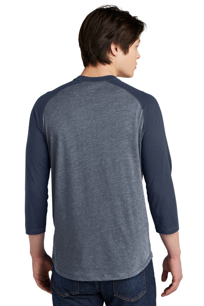 New Era® Heritage Blend 3/4-Sleeve Baseball Raglan Tee