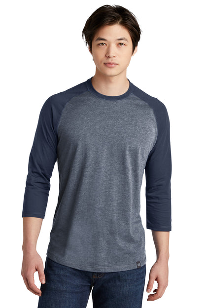 New Era® Heritage Blend 3/4-Sleeve Baseball Raglan Tee