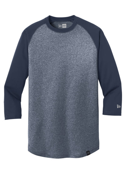 New Era® Heritage Blend 3/4-Sleeve Baseball Raglan Tee