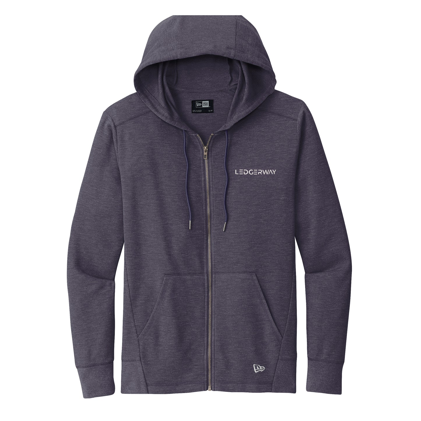 LEDGERWAY New Era® Thermal Full-Zip Hoodie