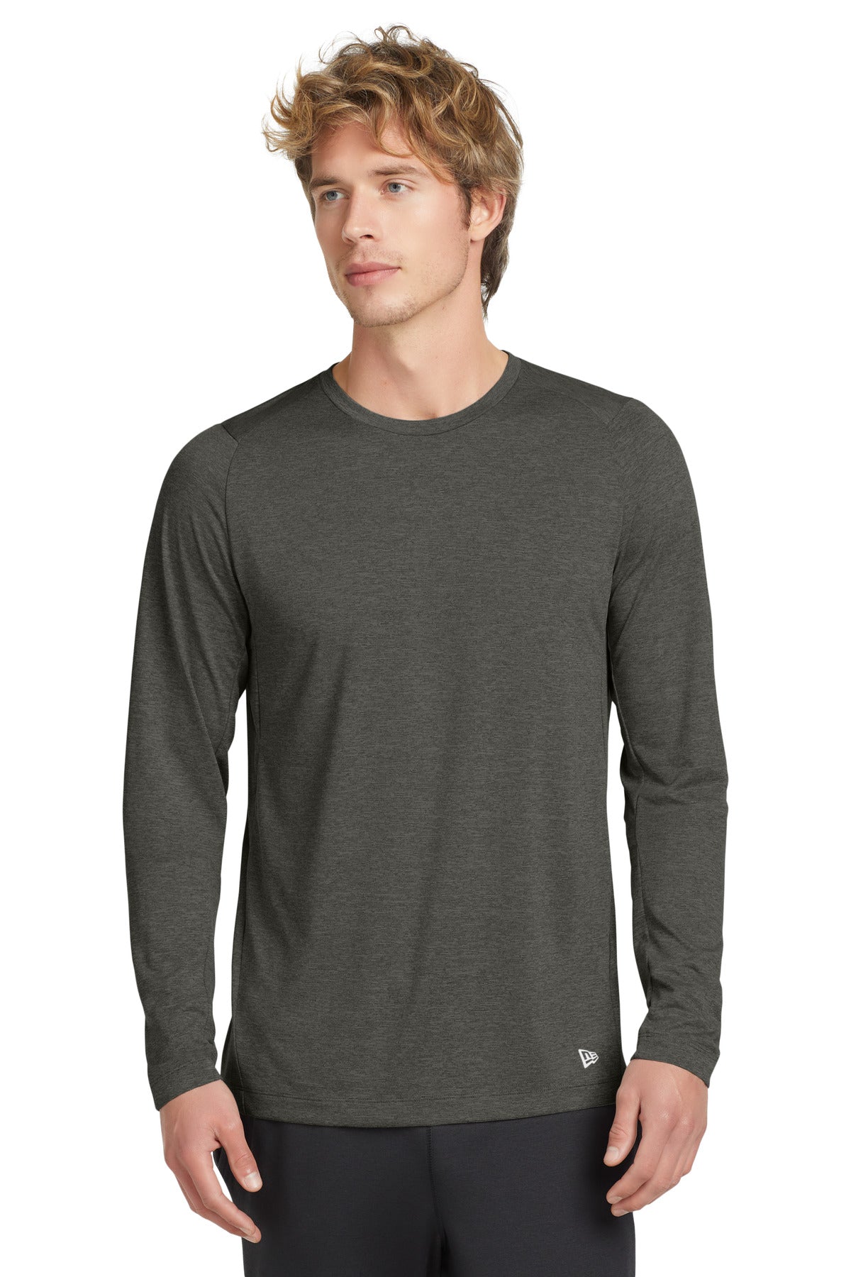 New Era® Series Performance Long Sleeve Crew Tee