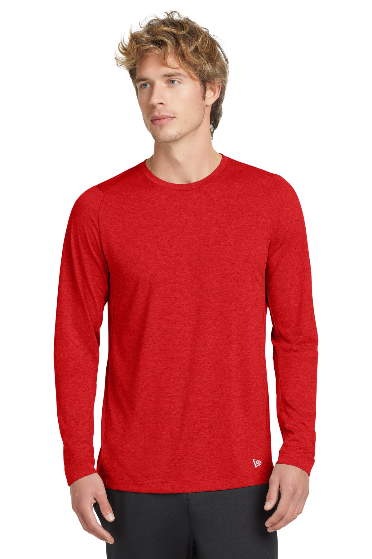 New Era® Series Performance Long Sleeve Crew Tee