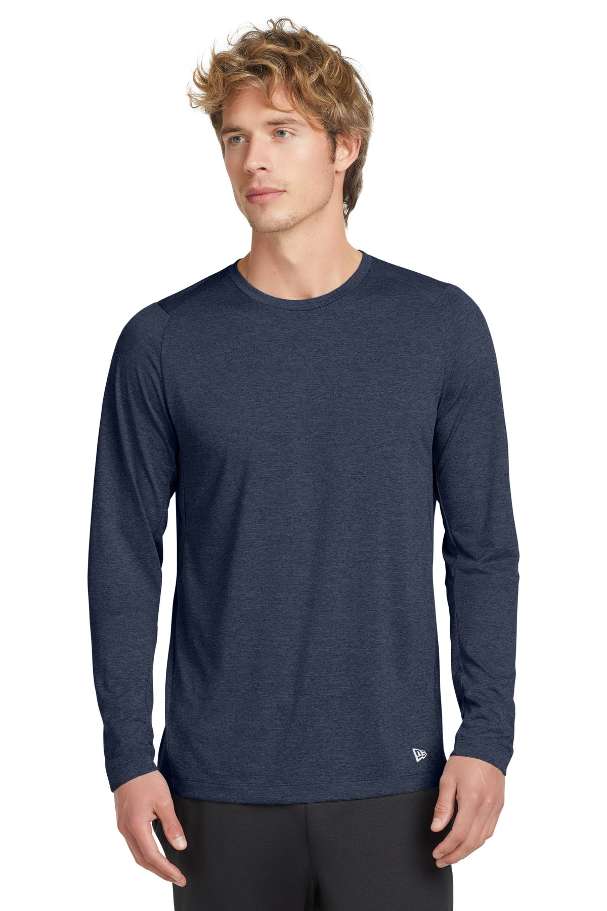 New Era® Series Performance Long Sleeve Crew Tee