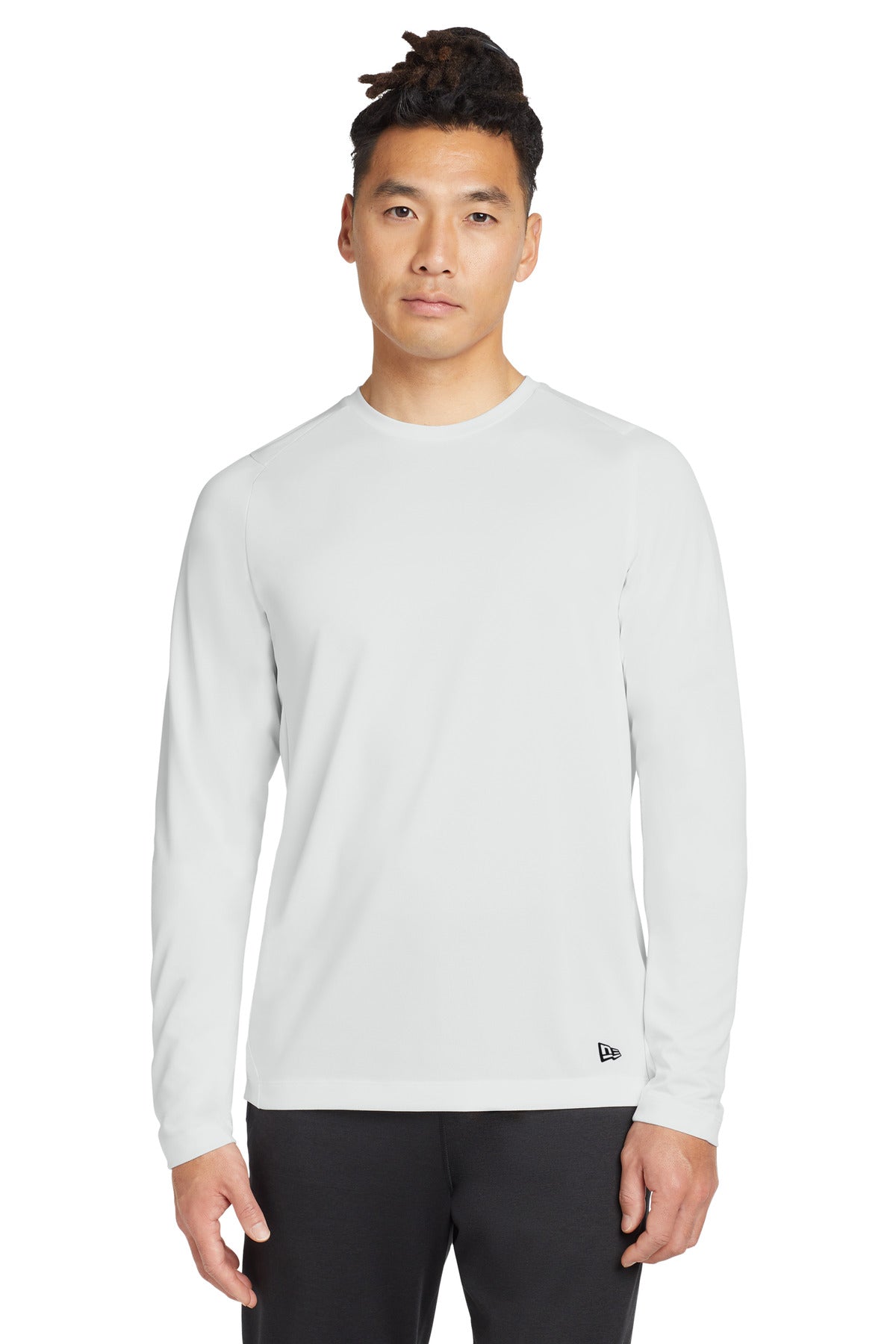 New Era® Series Performance Long Sleeve Crew Tee