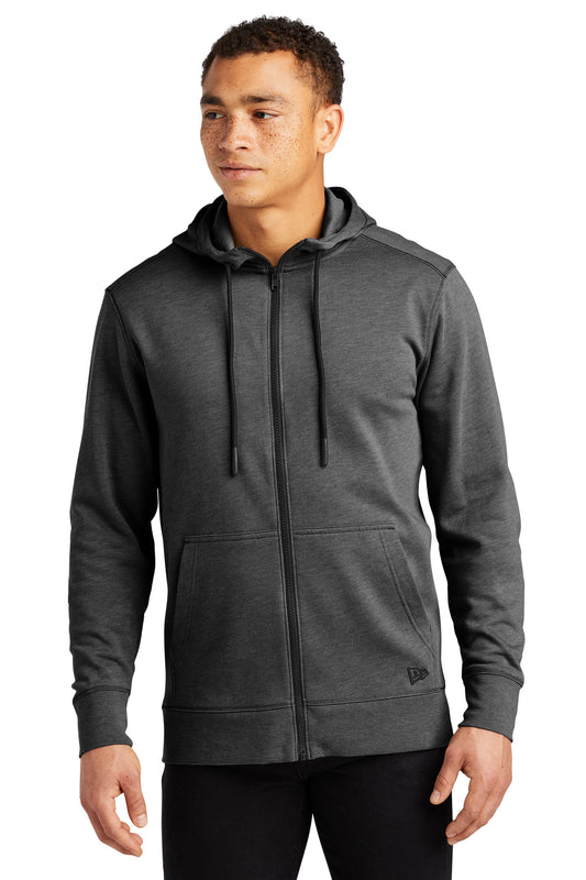 New Era® Tri-Blend Fleece Full-Zip Hoodie