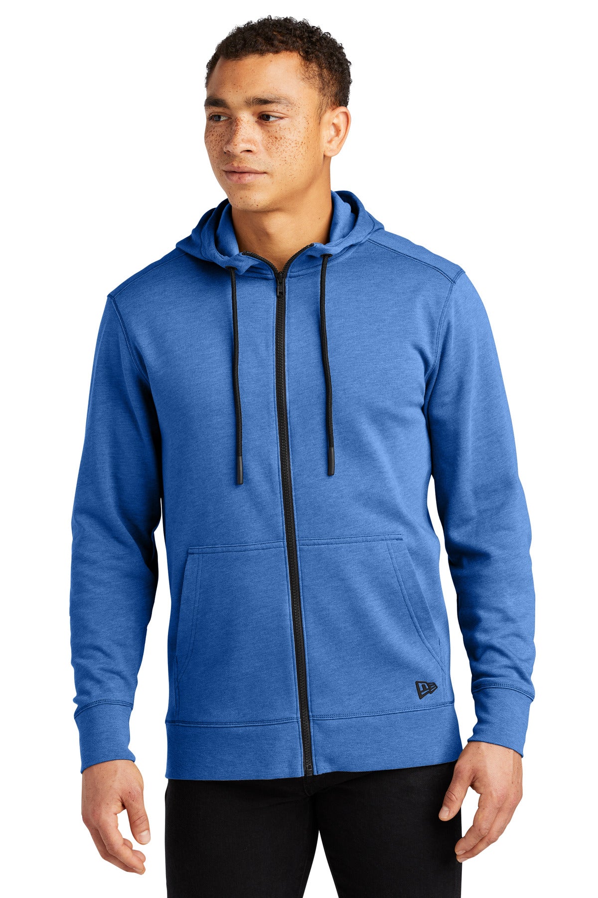 New Era® Tri-Blend Fleece Full-Zip Hoodie