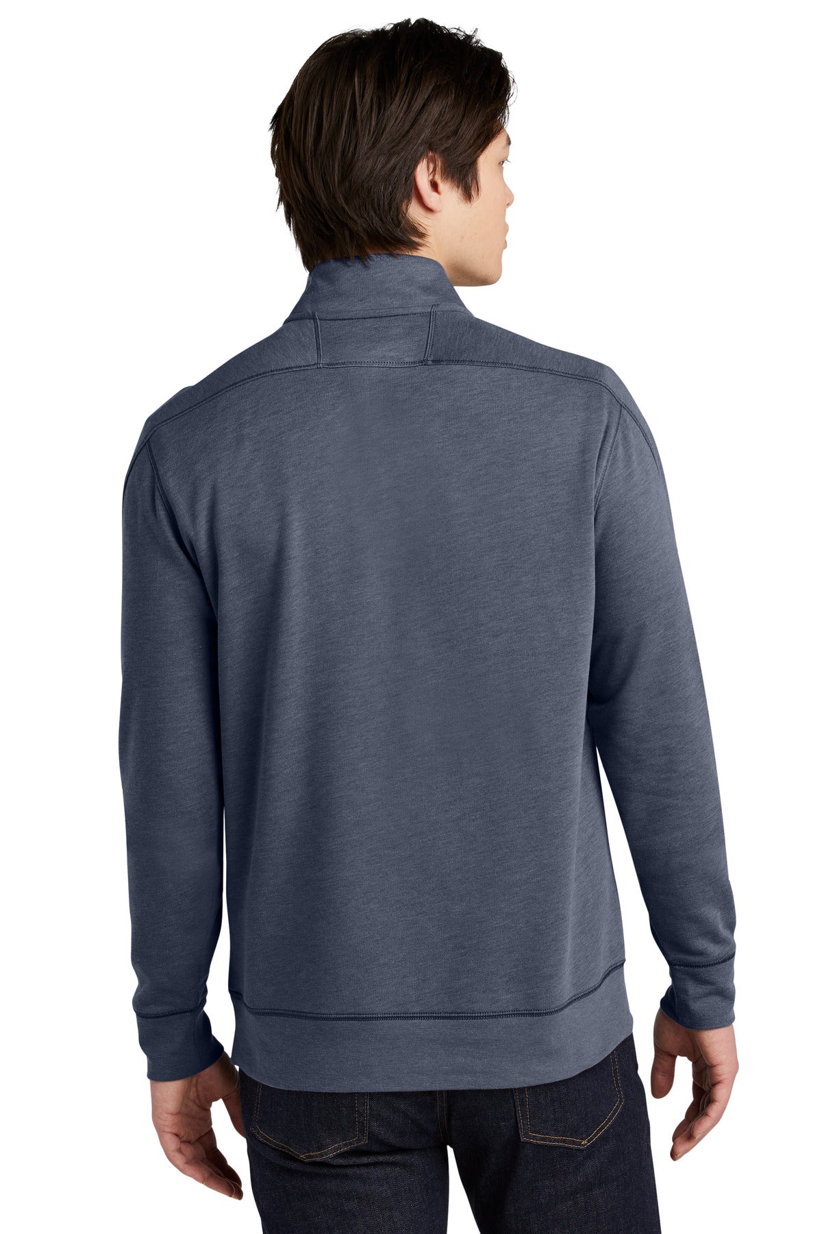 New Era® Tri-Blend Fleece 1/4-Zip Pullover