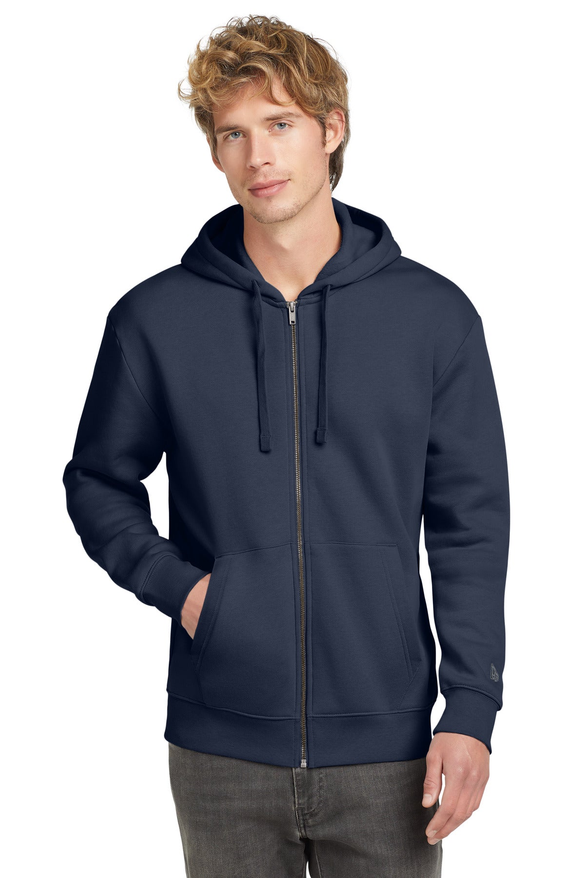 New Era® Heritage Fleece Full-Zip Hoodie