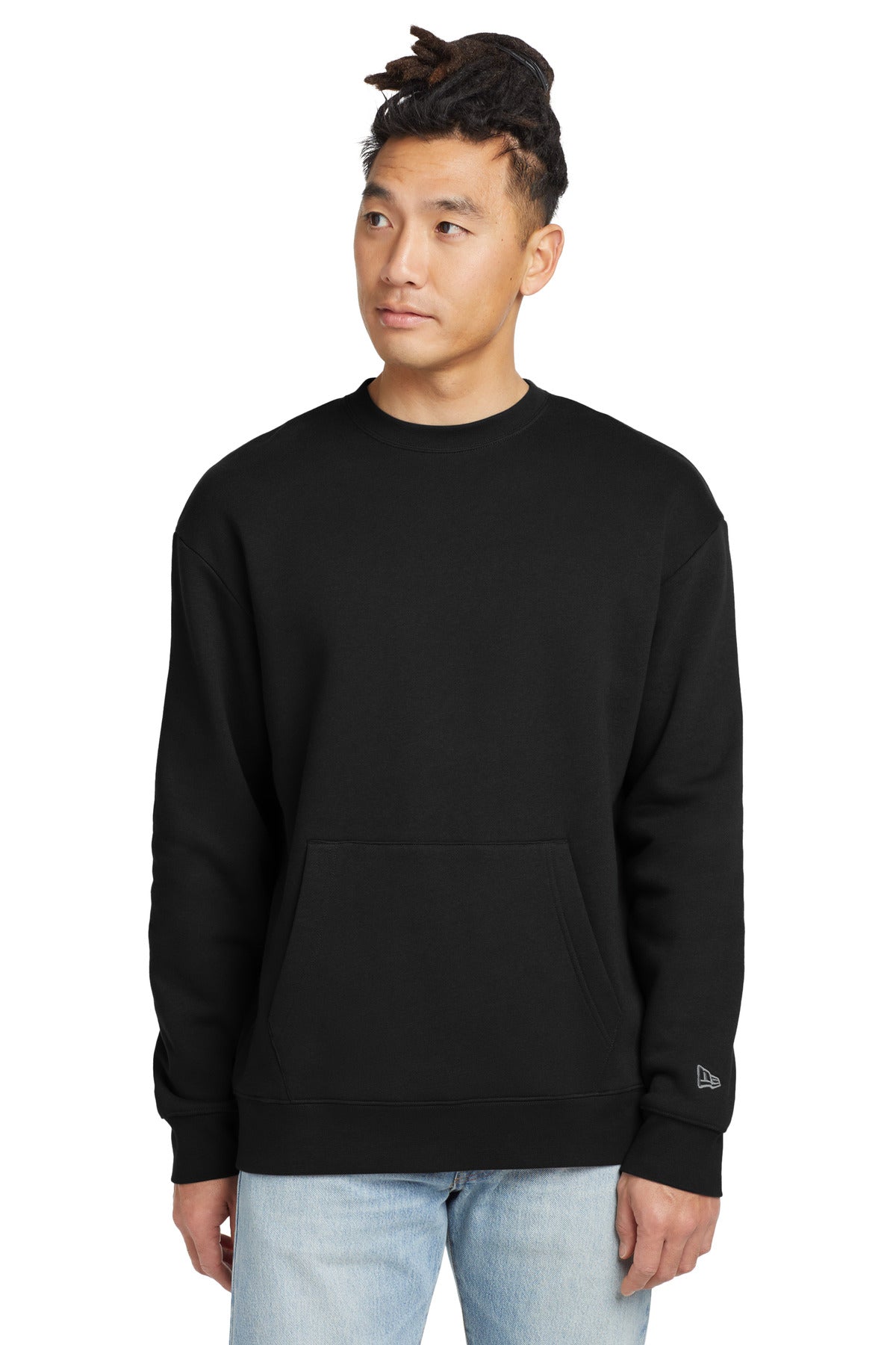 New Era® Heritage Fleece Pocket Crew