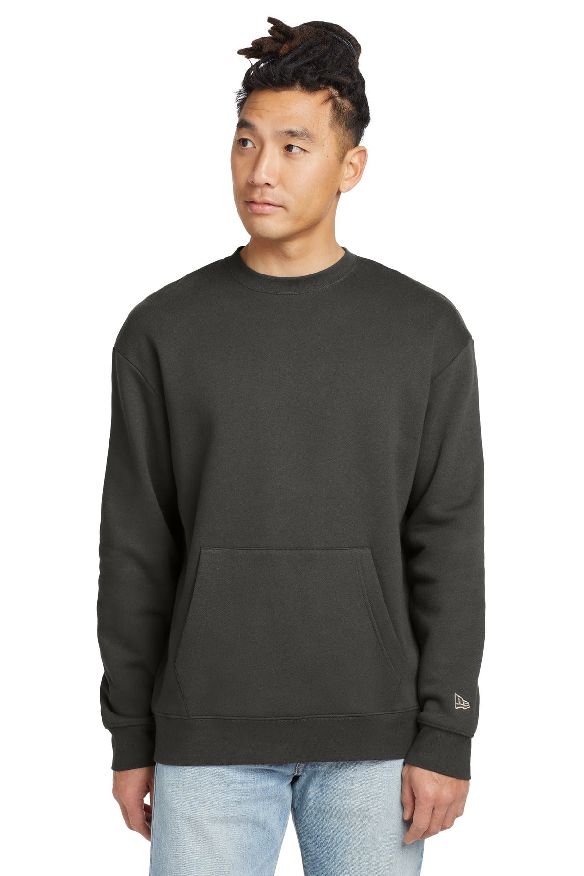 New Era® Heritage Fleece Pocket Crew