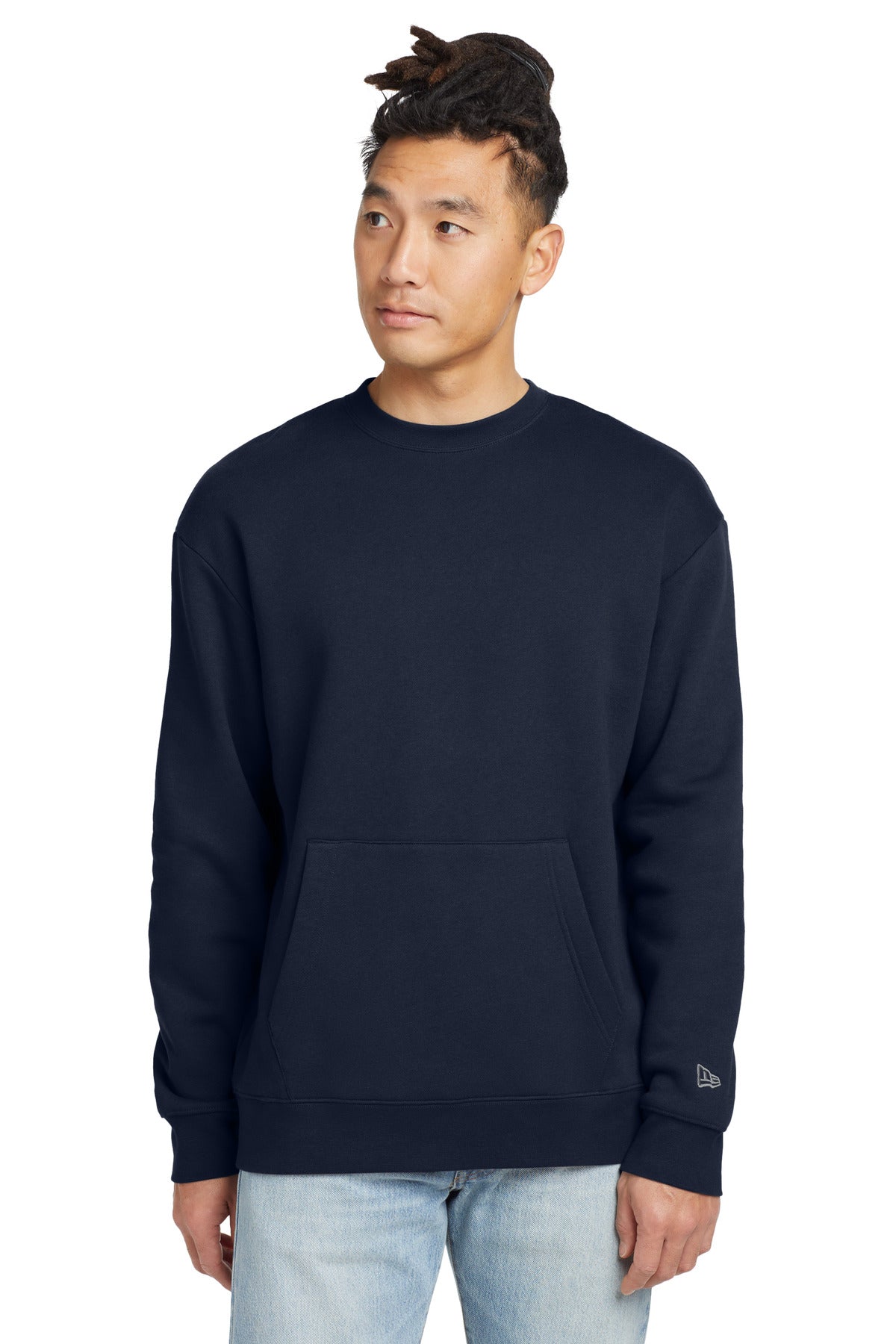 New Era® Heritage Fleece Pocket Crew