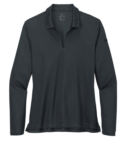 Nike Women's Dri-FIT Micro Pique 2.0 Long Sleeve Polo