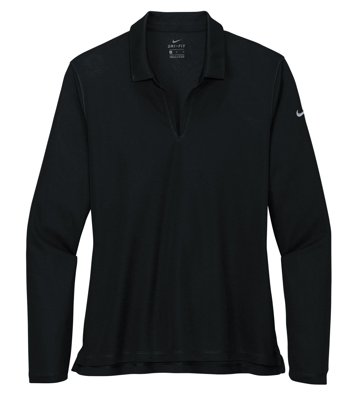 Nike Women's Dri-FIT Micro Pique 2.0 Long Sleeve Polo
