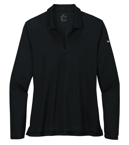 Nike Women's Dri-FIT Micro Pique 2.0 Long Sleeve Polo