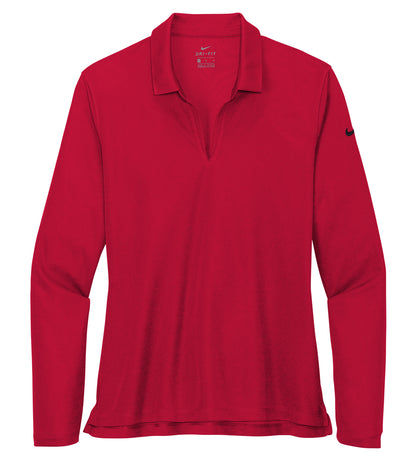 Nike Women's Dri-FIT Micro Pique 2.0 Long Sleeve Polo