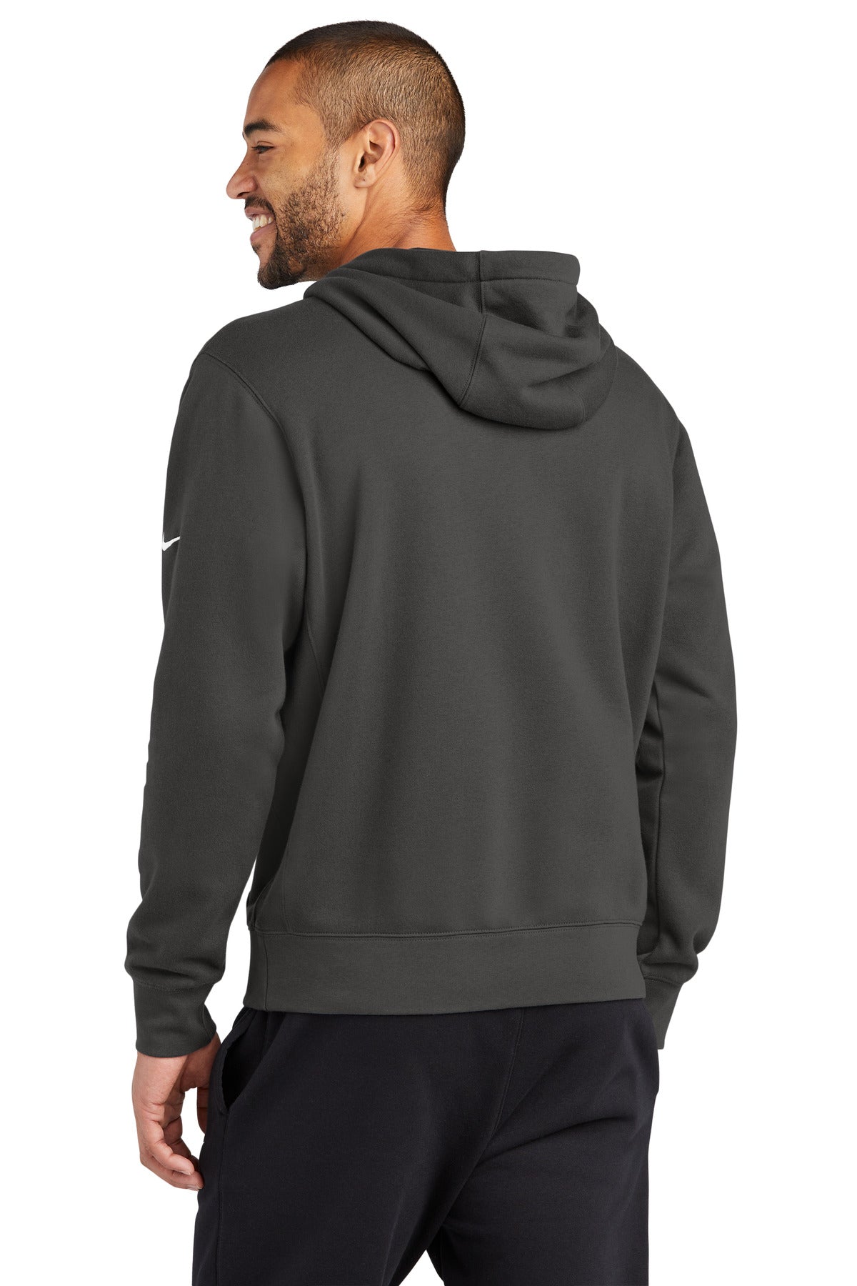 Nike Club Fleece Sleeve Swoosh Pullover Hoodie