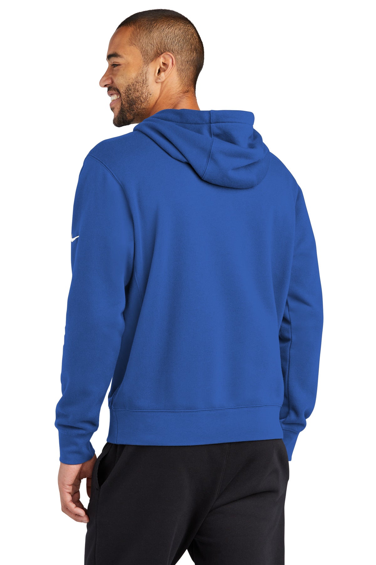 Nike Club Fleece Sleeve Swoosh Pullover Hoodie