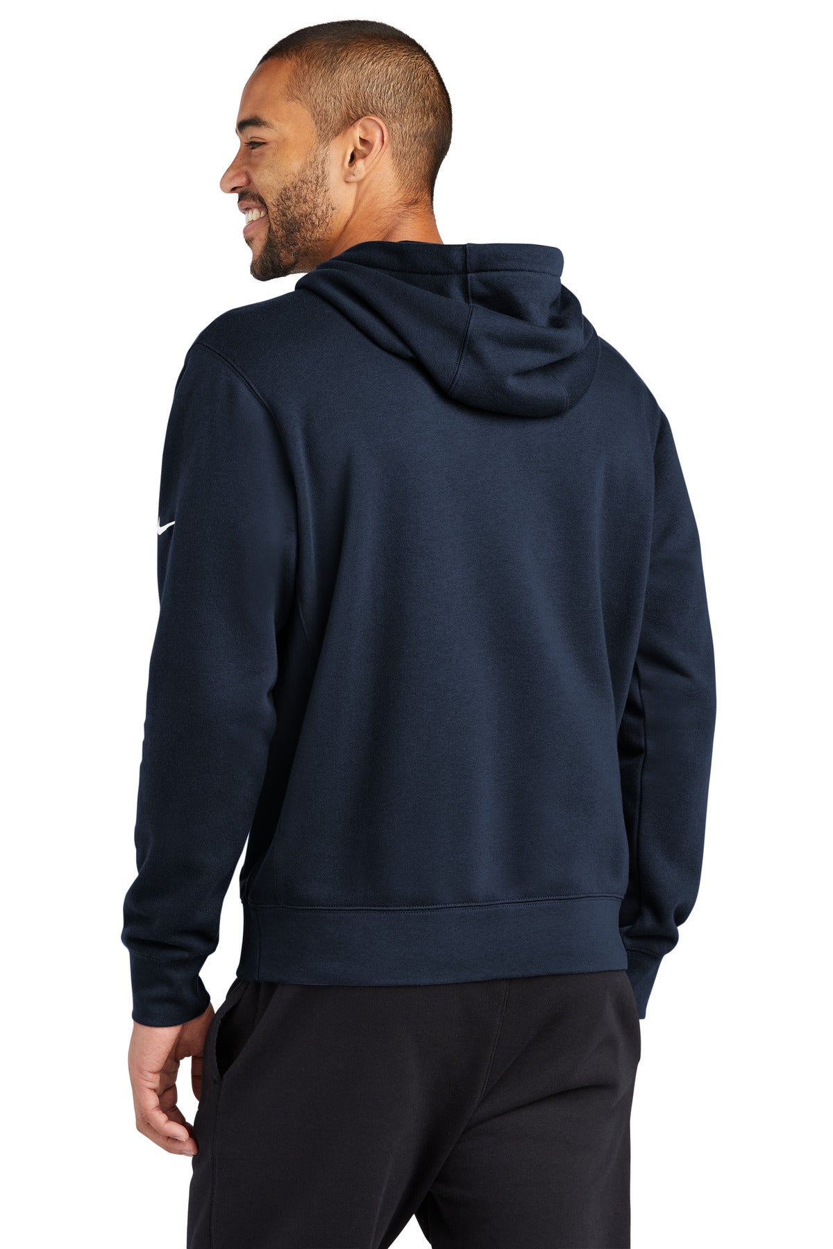 Nike Club Fleece Sleeve Swoosh Pullover Hoodie