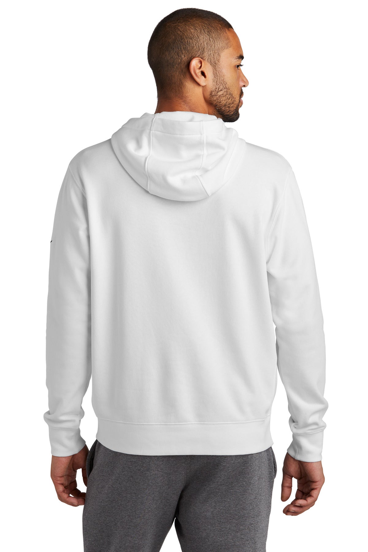 Nike Club Fleece Sleeve Swoosh Pullover Hoodie