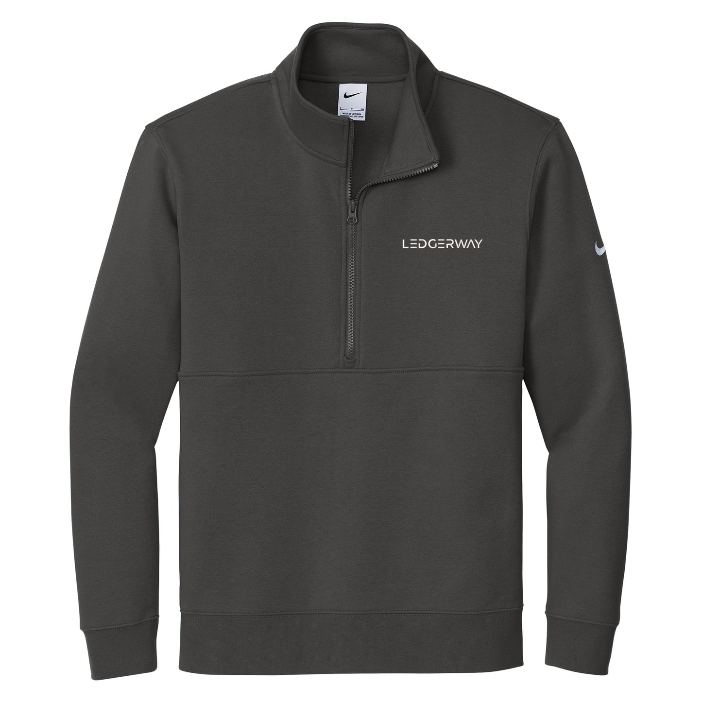 LEDGERWAY Nike® Club Fleece Sleeve Swoosh 1/2-Zip
