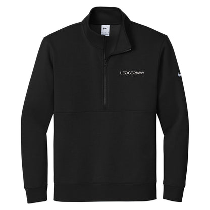 LEDGERWAY Nike® Club Fleece Sleeve Swoosh 1/2-Zip