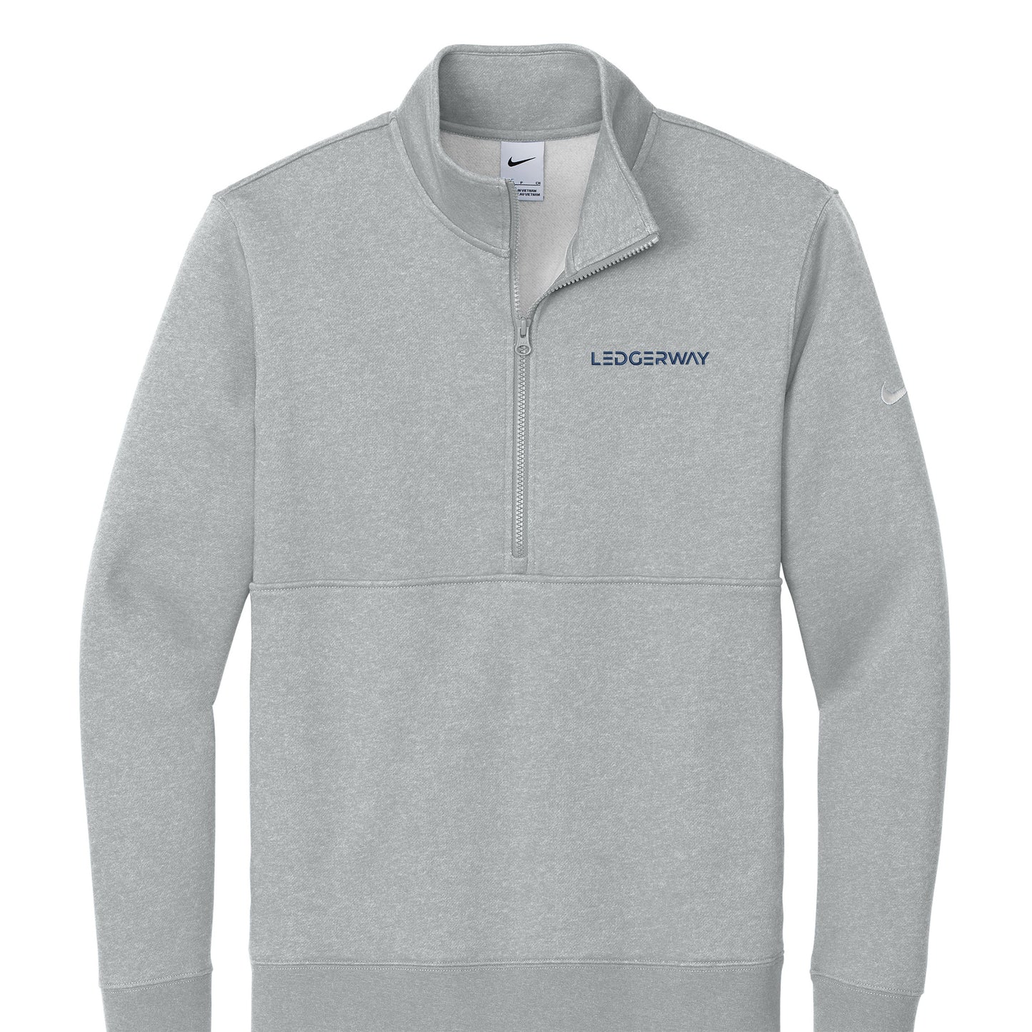 LEDGERWAY Nike® Club Fleece Sleeve Swoosh 1/2-Zip