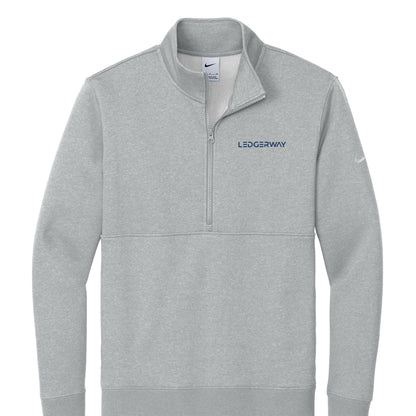 LEDGERWAY Nike® Club Fleece Sleeve Swoosh 1/2-Zip