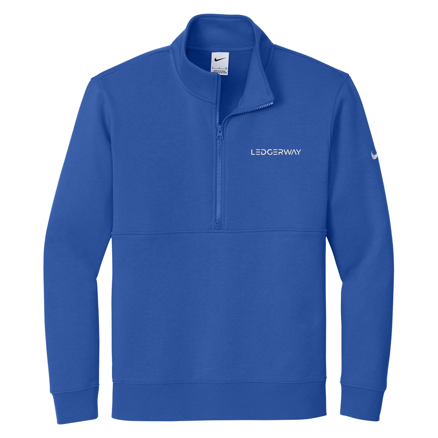 LEDGERWAY Nike® Club Fleece Sleeve Swoosh 1/2-Zip