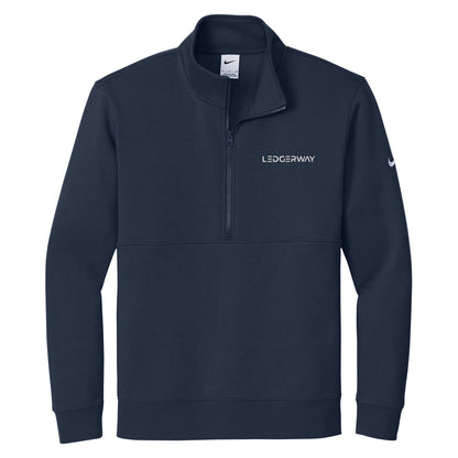 LEDGERWAY Nike® Club Fleece Sleeve Swoosh 1/2-Zip