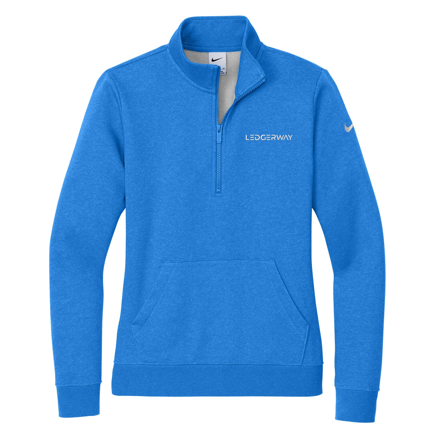 LEDGERWAY Nike® Women's Club Fleece Sleeve Swoosh 1/2-Zip