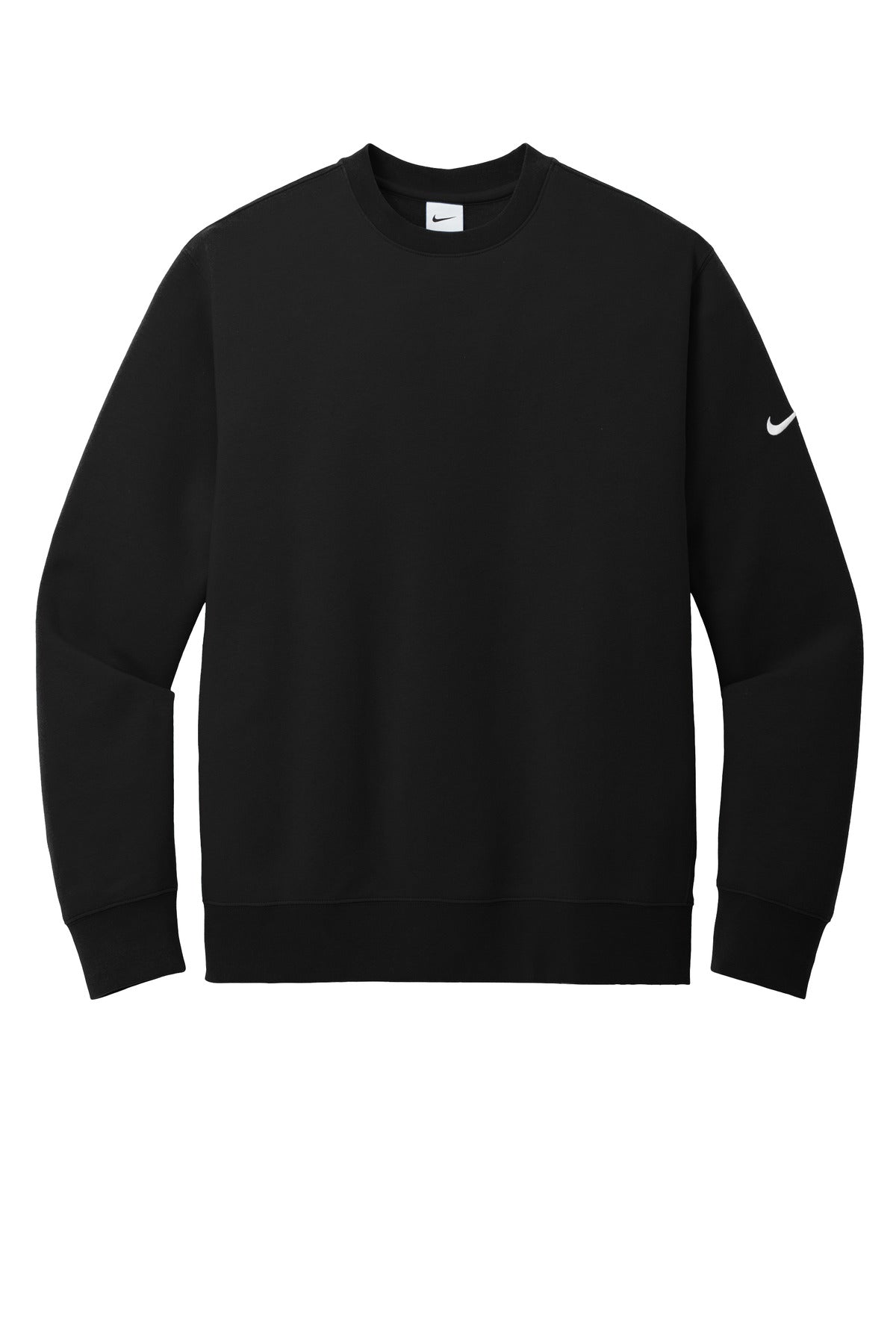 Nike Club Fleece Sleeve Swoosh Crew