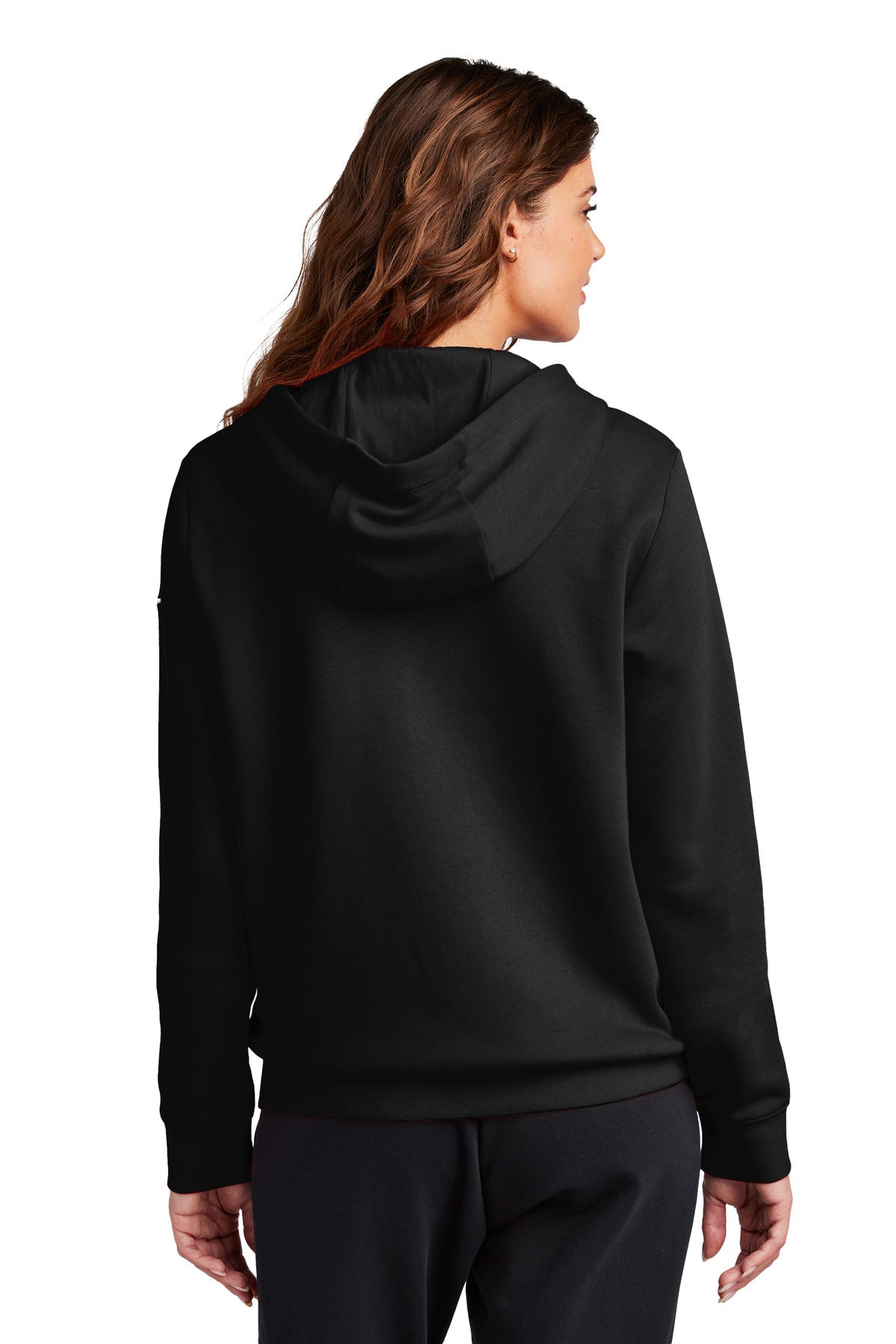 Nike Women's Club Fleece Sleeve Swoosh Full-Zip Hoodie