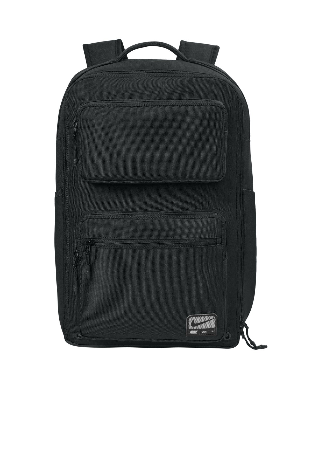nike backpack with multiple pockets Varsity Elite (32L) While carrying the bag around the golf course Nike Utility Elite Backpack (37L)