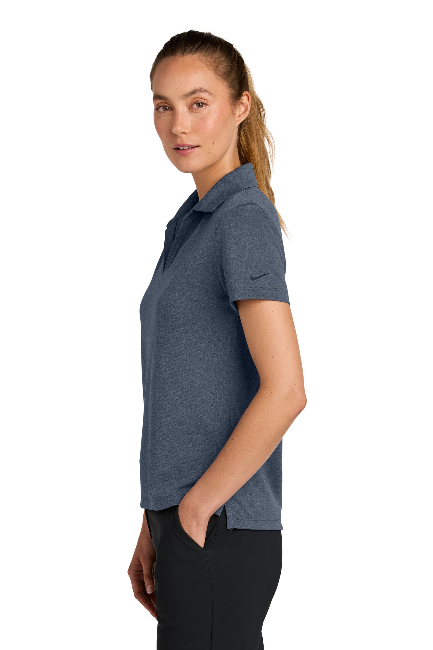 Nike Women’s Dri-FIT Smooth Heather Polo