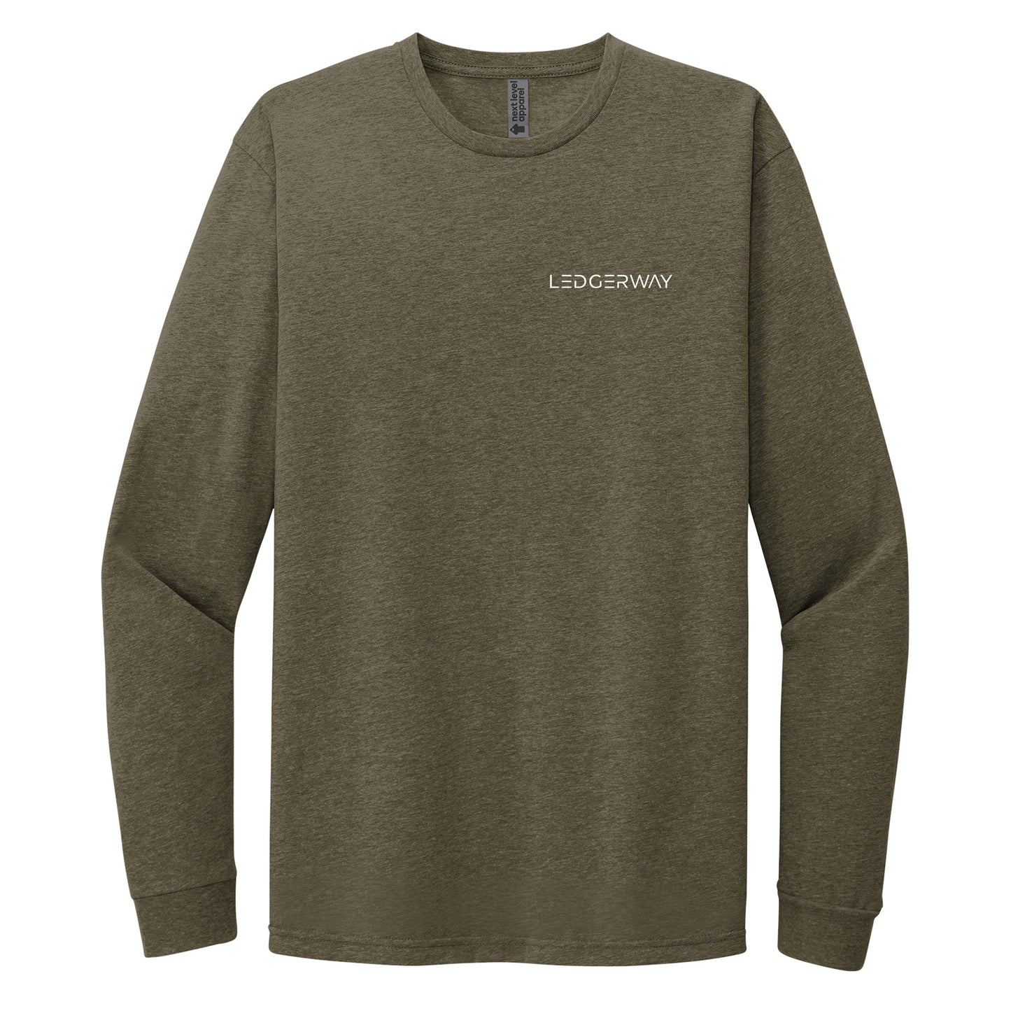 LEDGERWAY Next Level Apparel® Adult CVC Long Sleeve Tee