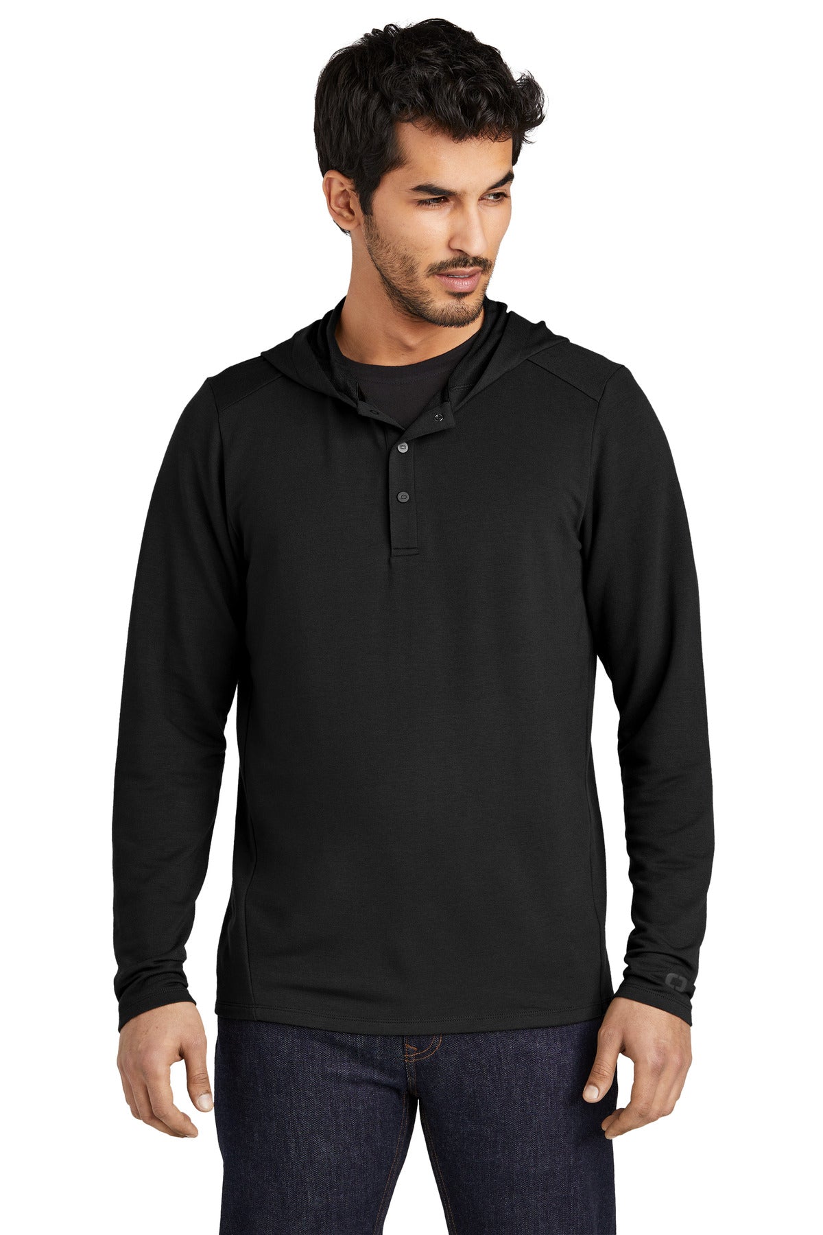 OGIO® Luuma Flex Hooded Henley