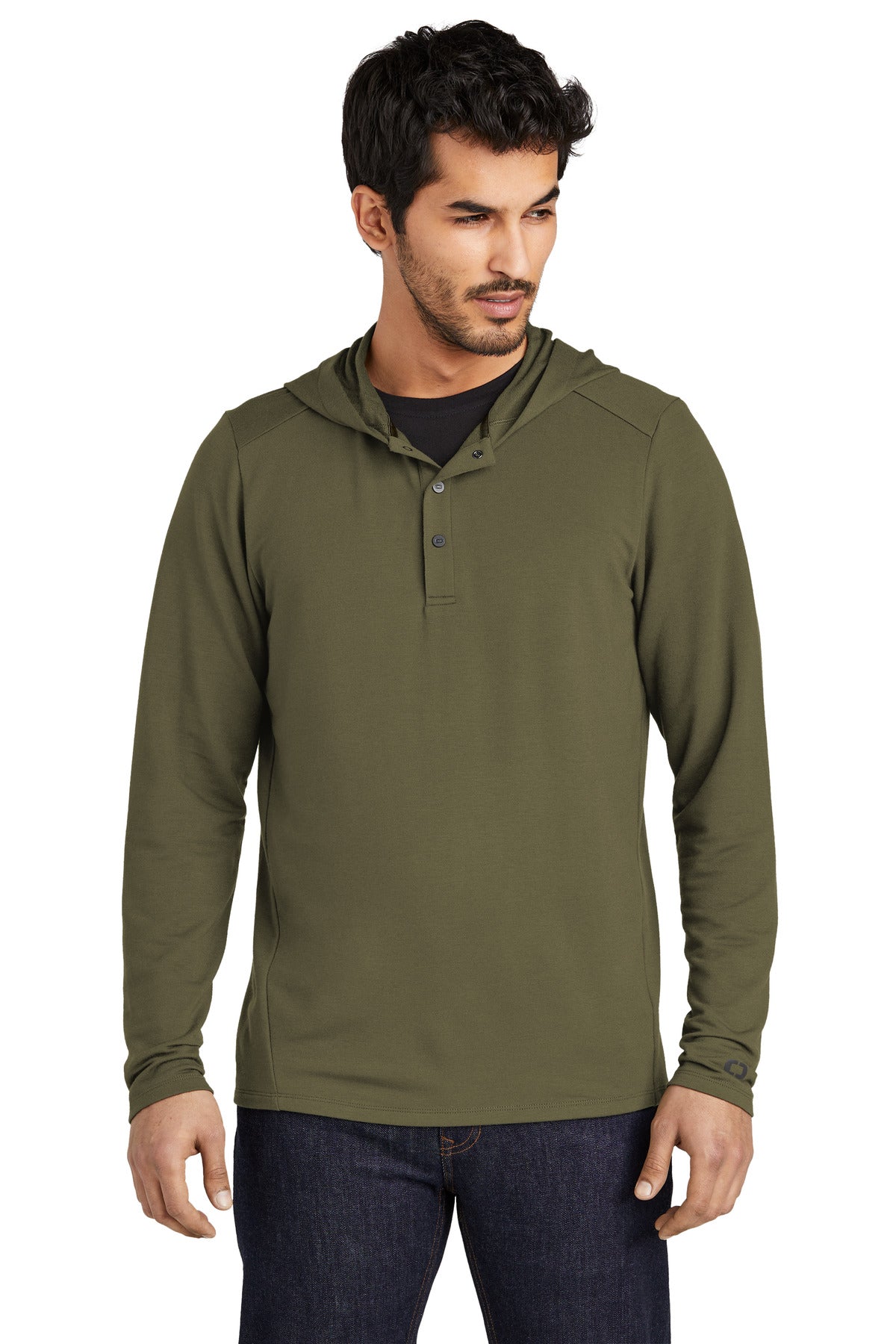 OGIO® Luuma Flex Hooded Henley