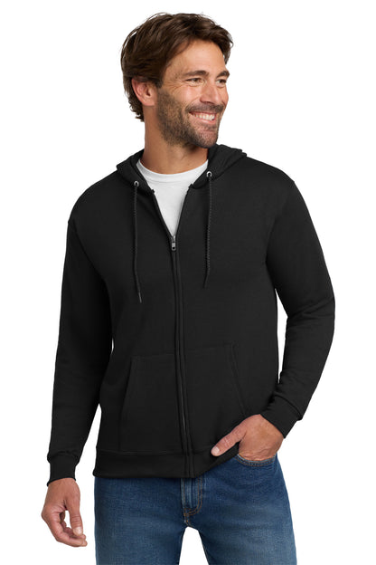 DISCONTINUED - Hanes® - EcoSmart® Full-Zip Hooded Sweatshirt
