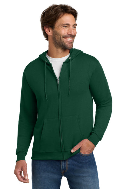 DISCONTINUED - Hanes® - EcoSmart® Full-Zip Hooded Sweatshirt