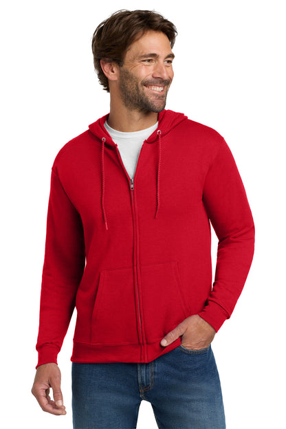 DISCONTINUED - Hanes® - EcoSmart® Full-Zip Hooded Sweatshirt