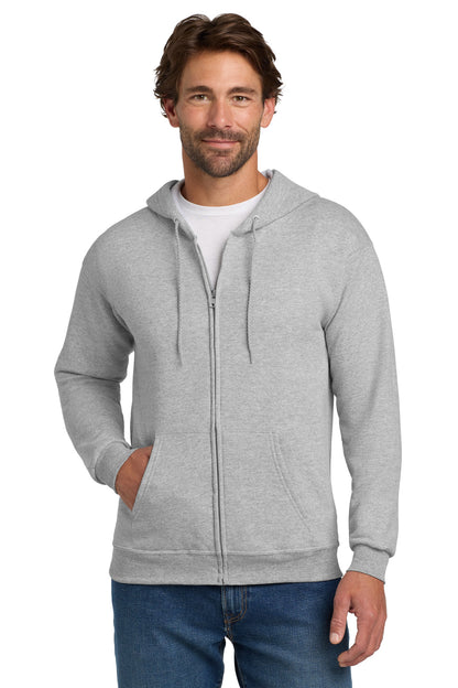 DISCONTINUED - Hanes® - EcoSmart® Full-Zip Hooded Sweatshirt