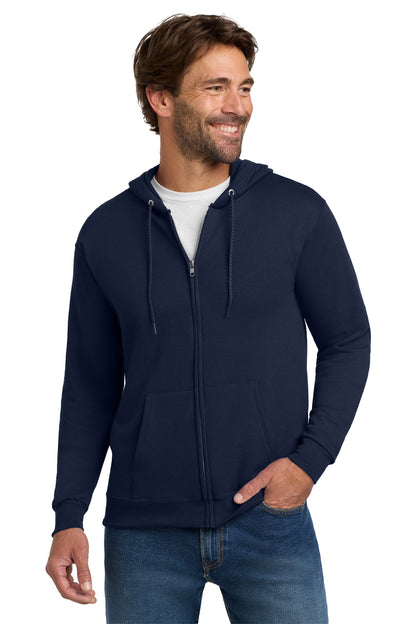 DISCONTINUED - Hanes® - EcoSmart® Full-Zip Hooded Sweatshirt